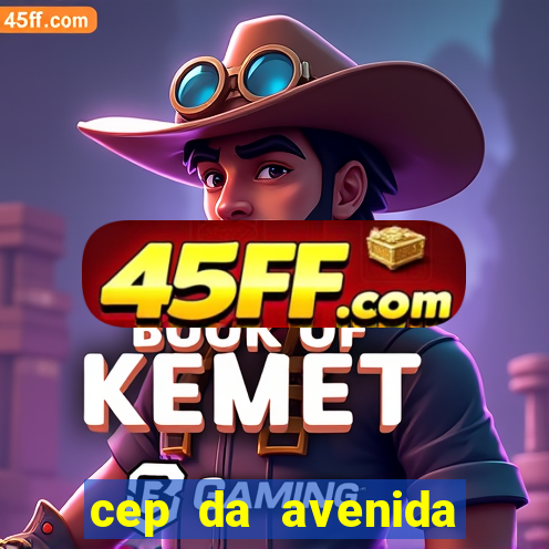 cep da avenida santos dumont